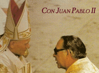 Con Juan Pablo II