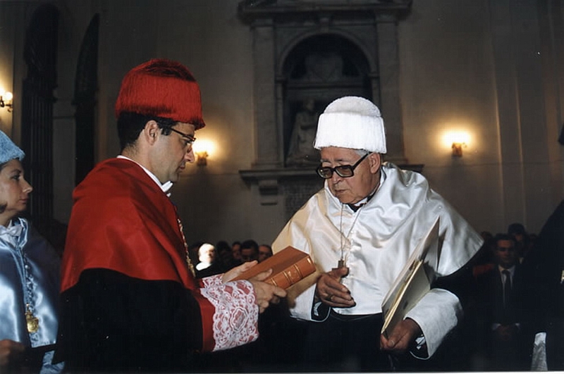 001.jpg - 1995.09.27 Investidura como doctor honoris causa en el Iglesia-Paraninfo de San Pedro Mártir, Campus de Toledo.